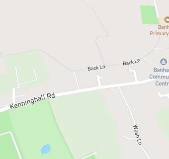 map for Banham Community Centre