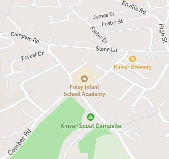 map for Foley Infant School Academy