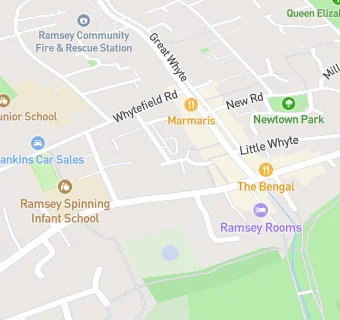 map for Ramsey Health Centre