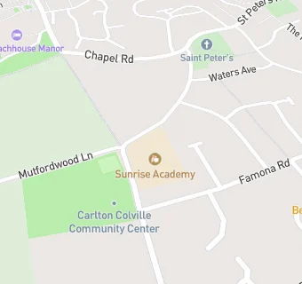 map for The Everitt Academy