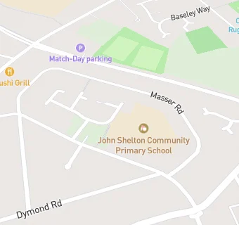 map for John Shelton Junior School