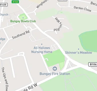 map for Bungay Medical Practice