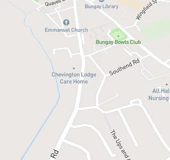 map for Chevington Lodge Care Home