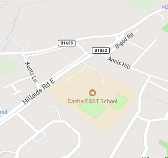 map for Castle East School