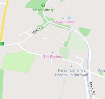 map for Barnwell Church of England Primary School