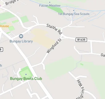 map for Bungay Community Support