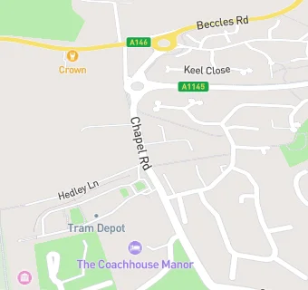 map for Coach House Manor