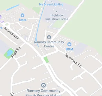 map for Rainbow Centre