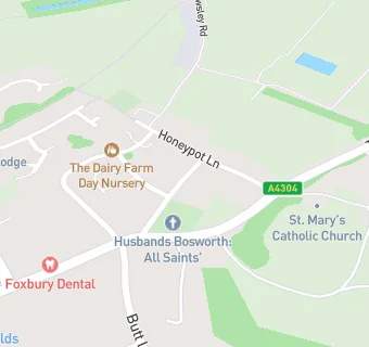 map for The Dairy Farm Day Nursery