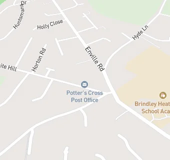 map for Potters Cross Stores