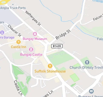 map for Buttercross Garden Cafe