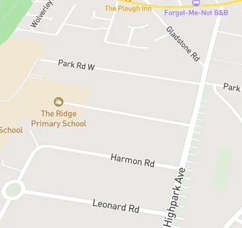 map for The Ridge Primary School