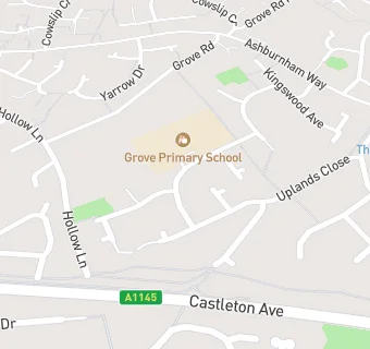 map for Caterlink At Grove Primary School