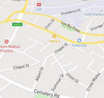 map for Chapel Street Medical Centre