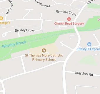 map for St Thomas More Catholic Primary School