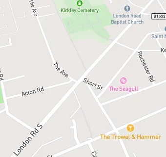 map for The Carlton Public House