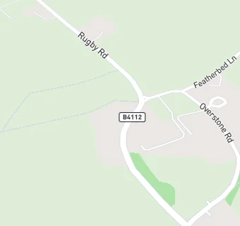 map for Withybrook Village Hall