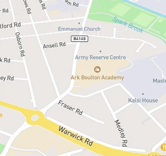 map for Ark Boulton Academy