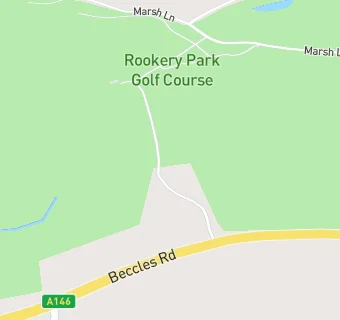 map for Rookery Park Golf Club