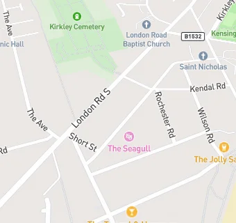 map for Seagull Theatre