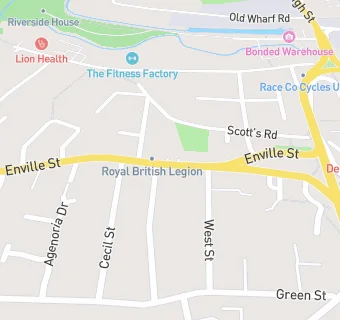 map for Stourbridge Royal British Legion