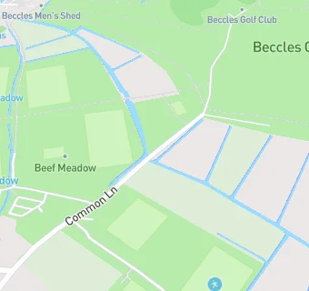 map for Beccles & District Lions Club