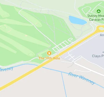 map for Bungay Golf Club