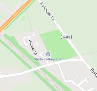 map for Shilton Sports & Social Club