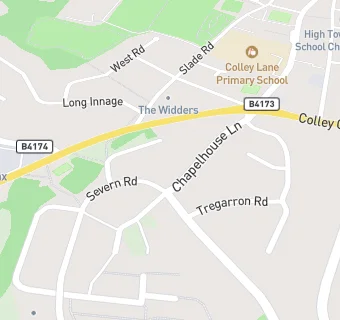 map for Chapel House Lane Surgery