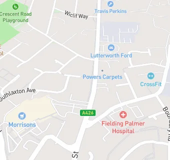 map for Lutterworth Club