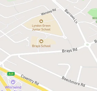 map for Brays Road Supermarket
