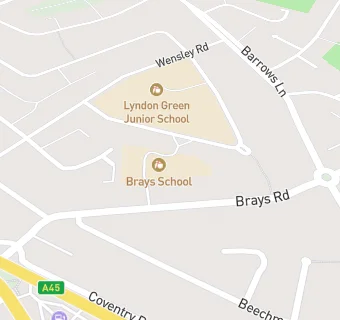 map for Brays School