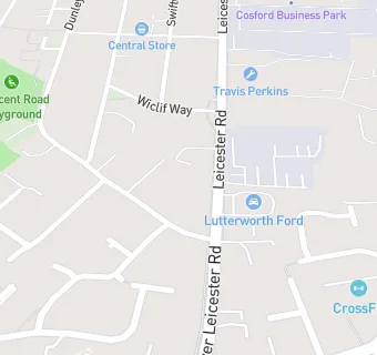 map for Lutterworth News Ltd