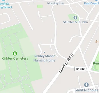 map for Kirkley Manor