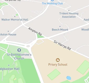 map for Priory School