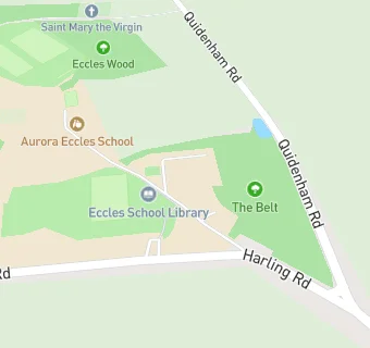 map for Aurora Eccles School