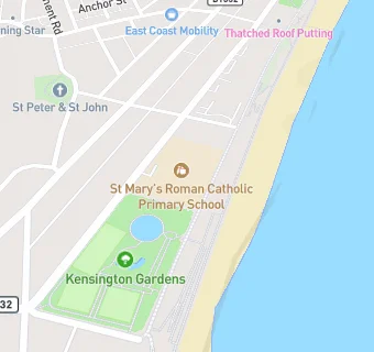 map for St Mary's Roman Catholic Primary School