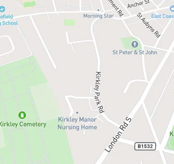 map for London Road Baptist Church