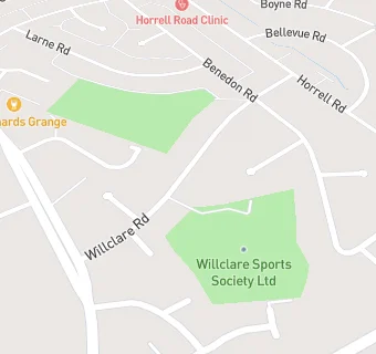 map for Willclare Sports & Social