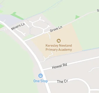 map for Keresley College