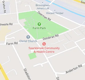 map for The Brook Surgery