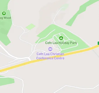 map for Cefn Lea Conference & Holiday Park