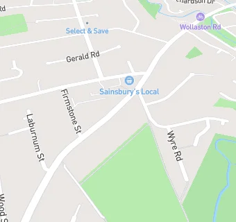 map for Sainsbury's Local