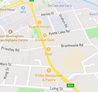 map for Pound Village Birmingham Ltd