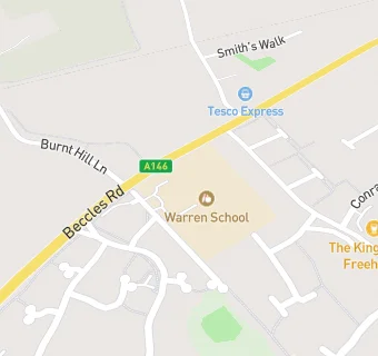 map for Warren School