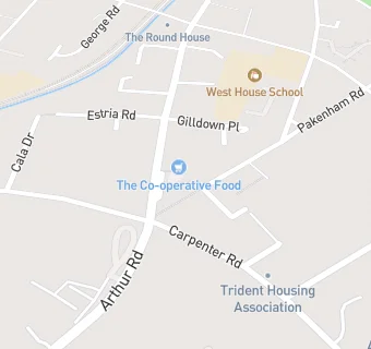 map for The Co-Operative