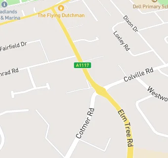 map for The Dell Care Home