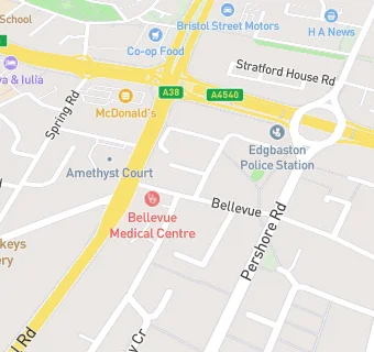 map for Bellevue Medical Centre