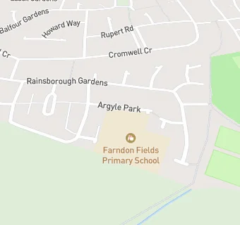 map for Farndon Fields Primary School