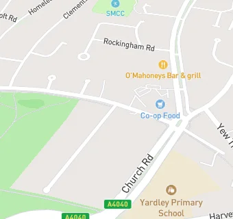 map for Hobmoor Road Surgery